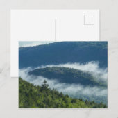 Fog Streaming by Connors Nubble, Acadia NP, Maine Briefkaart (Voorkant / Achterkant)
