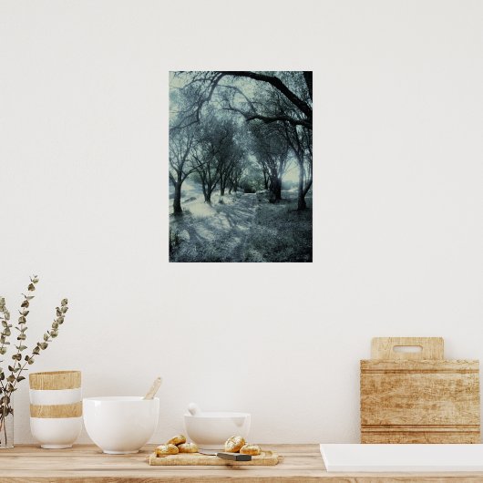 Fog van Dawn Poster (Keuken)