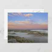 Fog van de Little Missouri-rivier hangt in de Briefkaart (Voorkant / Achterkant)