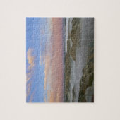 Fog van de Little Missouri-rivier hangt in de Legpuzzel (Verticaal)