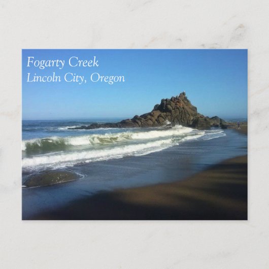 Fogarty Creek, Oregon Briefkaart (Voorkant)