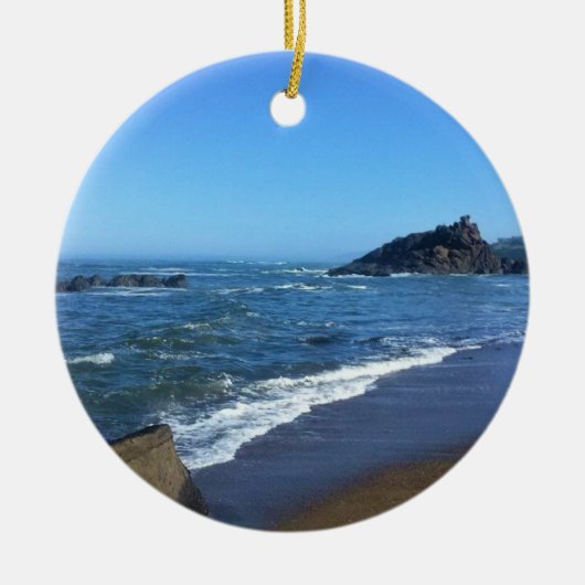Fogarty Creek, Oregon Keramisch Ornament (Voorkant)