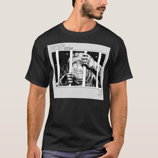 FOGcon Astronaut Logo T-Shirt (Voorkant)