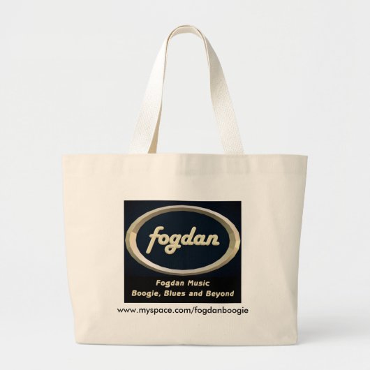 Fogdan Music Bag Grote Tote Bag (Voorkant)