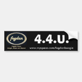 Fogdan Music Bumpersticker (Voorkant)