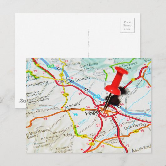 Foggia, Italië Briefkaart (Voorkant / Achterkant)