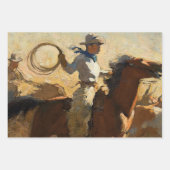 “Fogging the Drags” van Maynard Dixon Inpakpapier Vel (Voorkant 2)