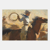 “Fogging the Drags” van Maynard Dixon Inpakpapier Vel (Voorkant)