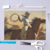 “Fogging the Drags” van Maynard Dixon Tissuepapier (Craft)