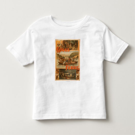 Fogg's Ferry van Chas. E. Callahan Theater Kinder Shirts (Voorkant)