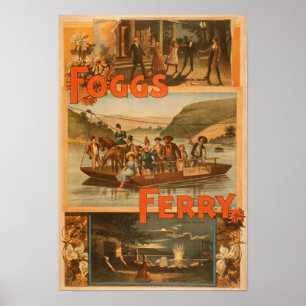 Fogg's Ferry van Chas. E. Callahan Theater Poster