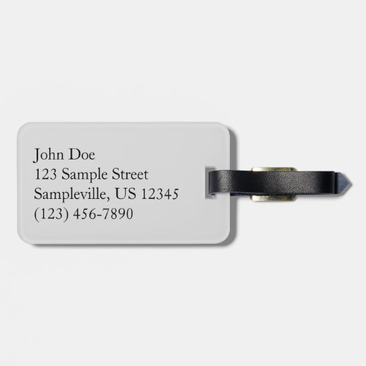 Foggy Anacapa Island op de Kanaaleilanden Bagagelabel (Achterkant horizontaal)