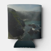 Foggy Anacapa Island op de Kanaaleilanden Blikjeskoeler (Achterkant)