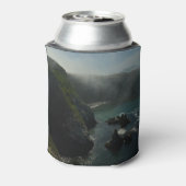 Foggy Anacapa Island op de Kanaaleilanden Blikjeskoeler (Blikje Achterkant)