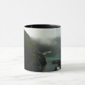 Foggy Anacapa Island op de Kanaaleilanden Mok (Midden)