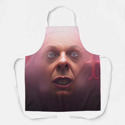 Foggy apron  schort (Voorkant)