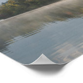 Foggy Bled Lake sunrise poster (Hoek)