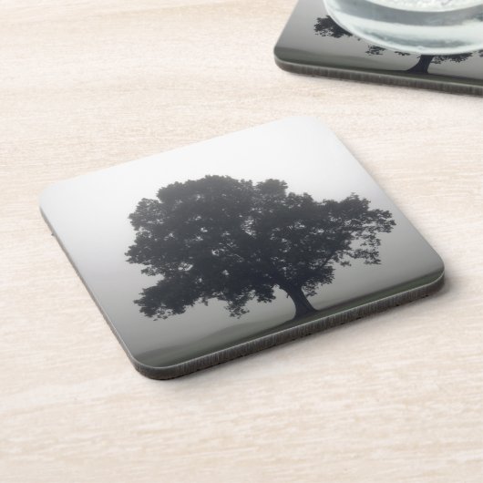 Foggy-boom Bier Onderzetter (Linkerzijde)