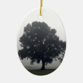 Foggy-boom Keramisch Ornament (Voorkant)