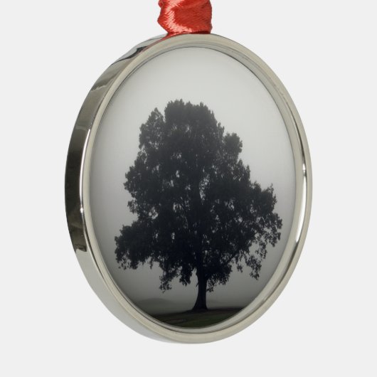 Foggy-boom Metalen Ornament (Rechts)