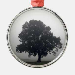 Foggy-boom Metalen Ornament