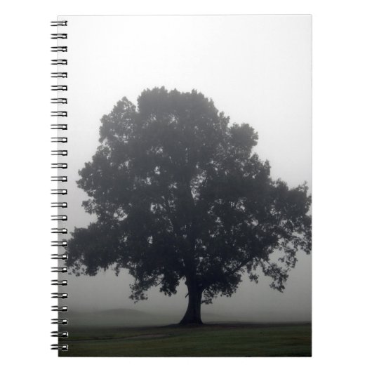 Foggy-boom Notitieboek (Voorkant)