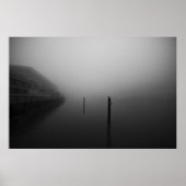 Foggy Brisbane Morning Poster (Voorkant)