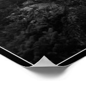 Foggy-brug over het Poster van het opa-gebergte (Hoek)