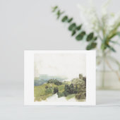 Foggy California Hills Briefkaart (Staand voorkant)