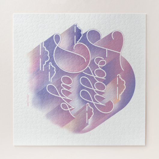 Foggy Dagen Puzzle (20x20) Legpuzzel (Horizontaal)