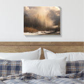 Foggy Day #2 Canvas Afdruk (Insitu (Slaapkamer))