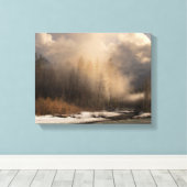 Foggy Day #2 Canvas Afdruk (Insitu (Houten vloer))