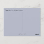 Foggy Day bij Hot Springs in Arkansas Briefkaart (Achterkant)