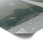 Foggy day, Penobscot Bay, Maine Poster (Hoek)