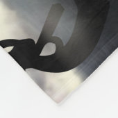 Foggy Desert Southwestern Kokopelli Fleece Deken (Hoek)