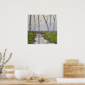 Foggy Forest Fine Art Print (Keuken)