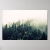 Foggy Forest Poster (Voorkant)