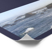 Foggy Ft. Bragg California Morning Poster (Hoek)