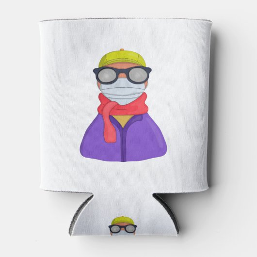 Foggy Glasses Blikjeskoeler (Voorkant)