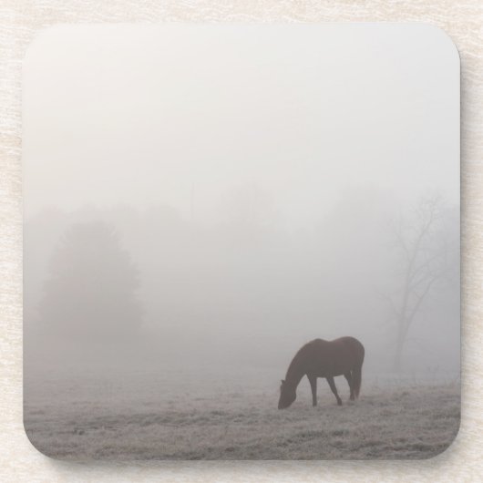 Foggy Grazing Drankjes Onderzetter (Voorkant)