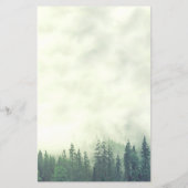 Foggy Green Forest BUDGET Weddenschap (Achterkant)