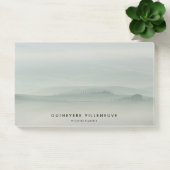 Foggy groene ochtend in Toscane met cypresse Post-it® Notes (Kantoor)