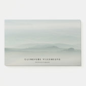 Foggy groene ochtend in Toscane met cypresse Post-it® Notes (Voorkant)