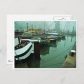 Foggy Harbour Briefkaart (Voorkant / Achterkant)
