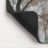 Foggy Herfst in Pennsylvania Autumn Natuur Muismat (Hoek)