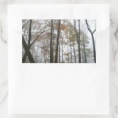 Foggy Herfst in Pennsylvania Autumn Natuur Rechthoekige Sticker (Tas)