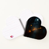 Foggy Lantern Path Halloween Notebook Notitieboek (Binnen)