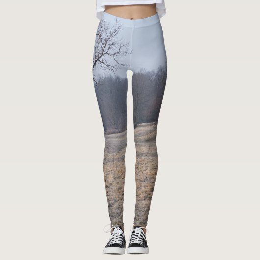 Foggy Meadow Leggings (Voorkant)