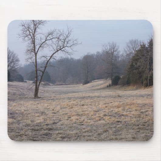 Foggy Meadow Muismat (Voorkant)