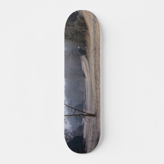 Foggy Meadow Skateboard (Voorkant)